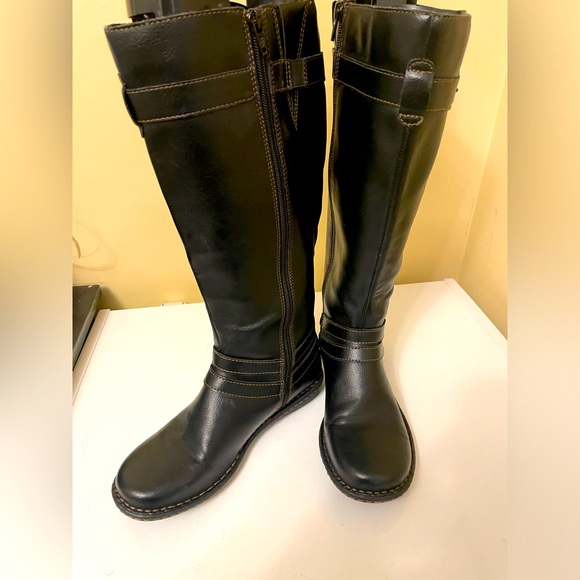 b.o.c. Shoes - Women’s B.O.C Black Vegan Leather Tall Boots Size 6